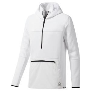 Reebok Thermowarm Control Kapuzenpullover Herren - Weiß - DE 481-MGS